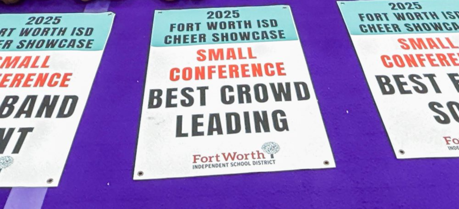 Benbrook Cheer Shines at FWISD Cheer Showcase.